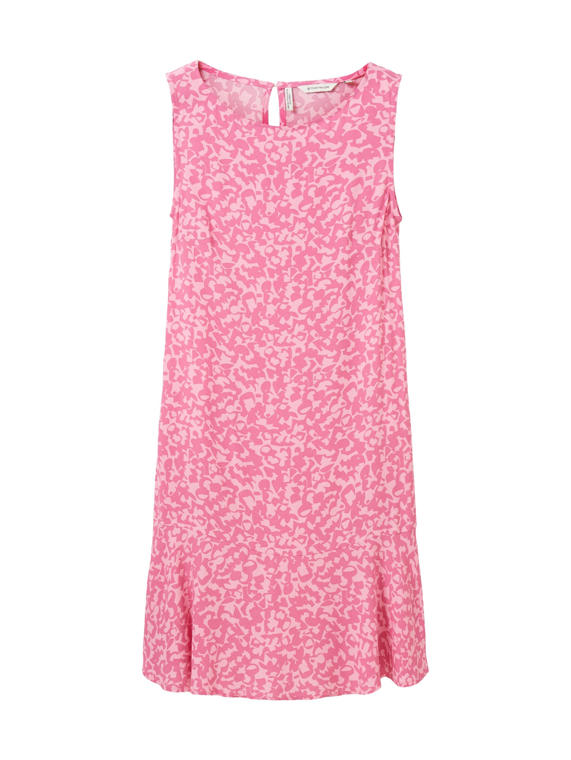 Volant Kleid von Tom Tailor - Mode Flach Onlineshop