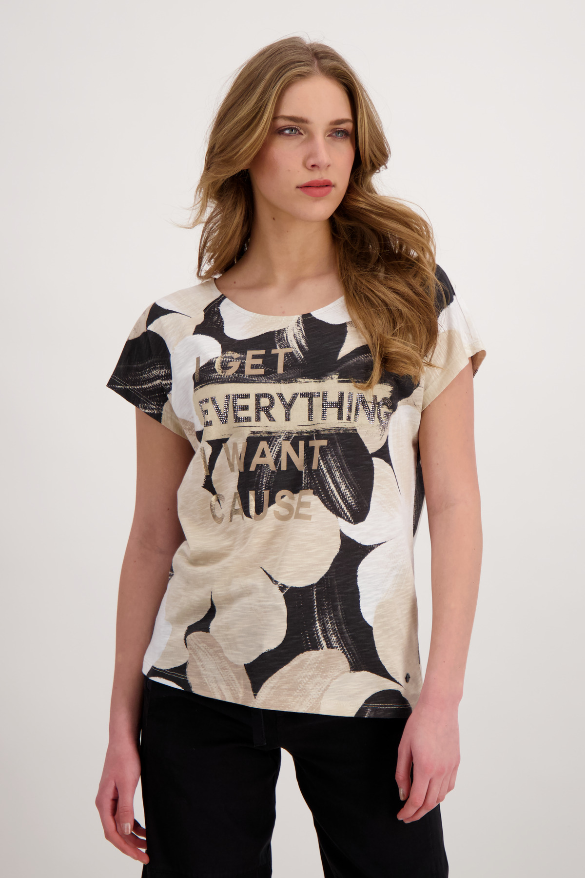 - von T-Shirt Monari Mode Onlineshop Flach