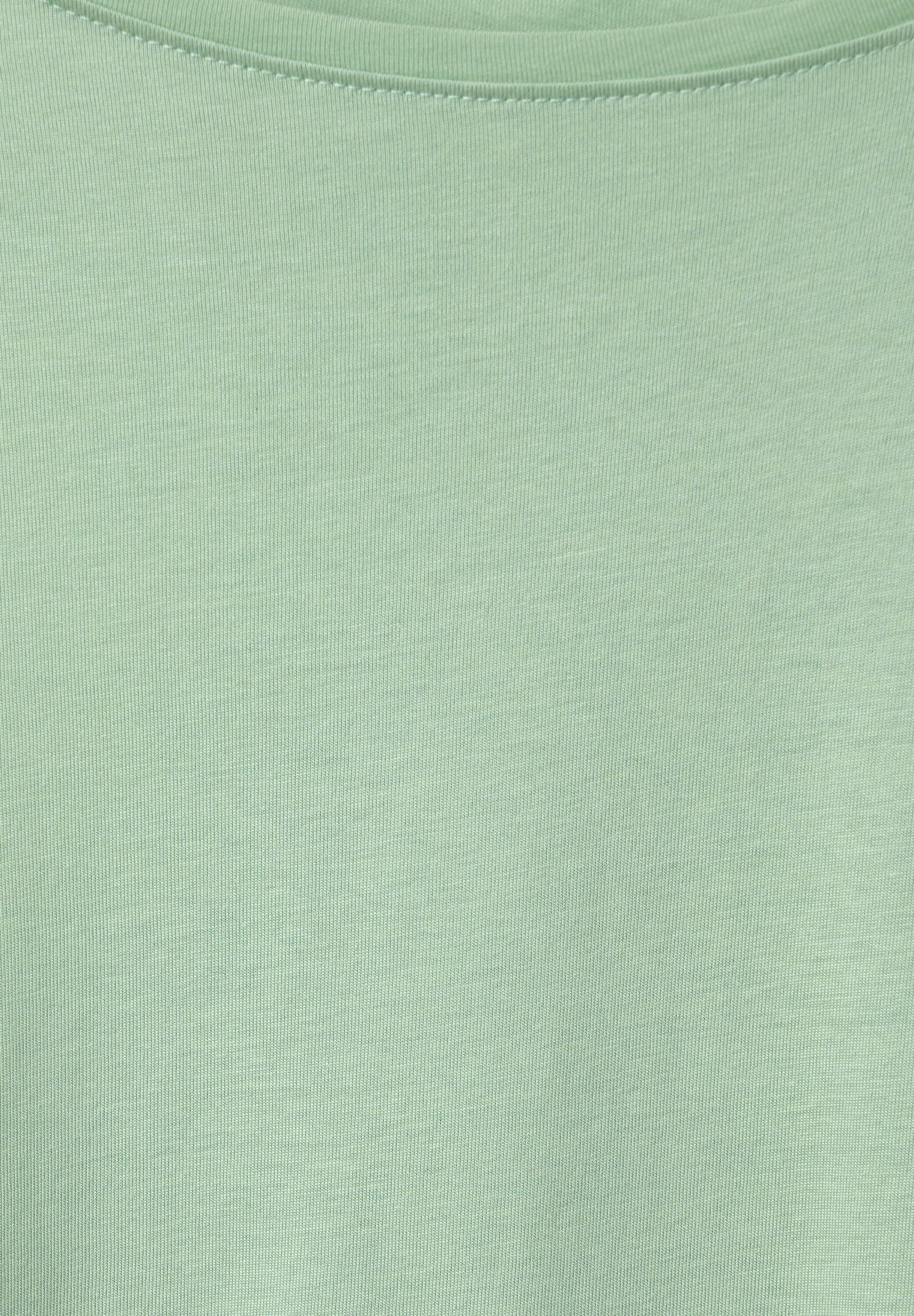 T-Shirt mit Raffdetails Mode - Flach Cecil von Onlineshop