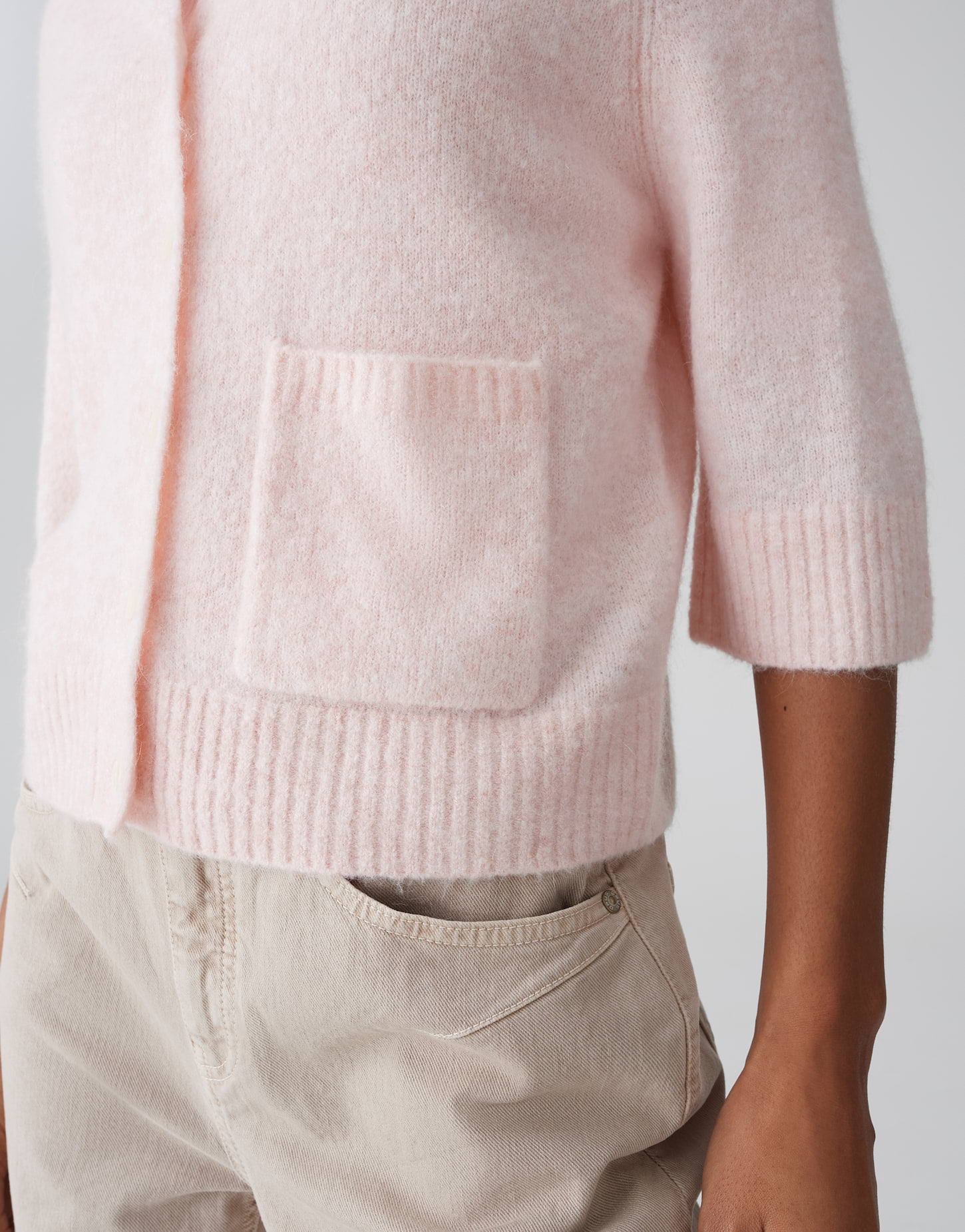 Halbarm Strickjacke von Opus