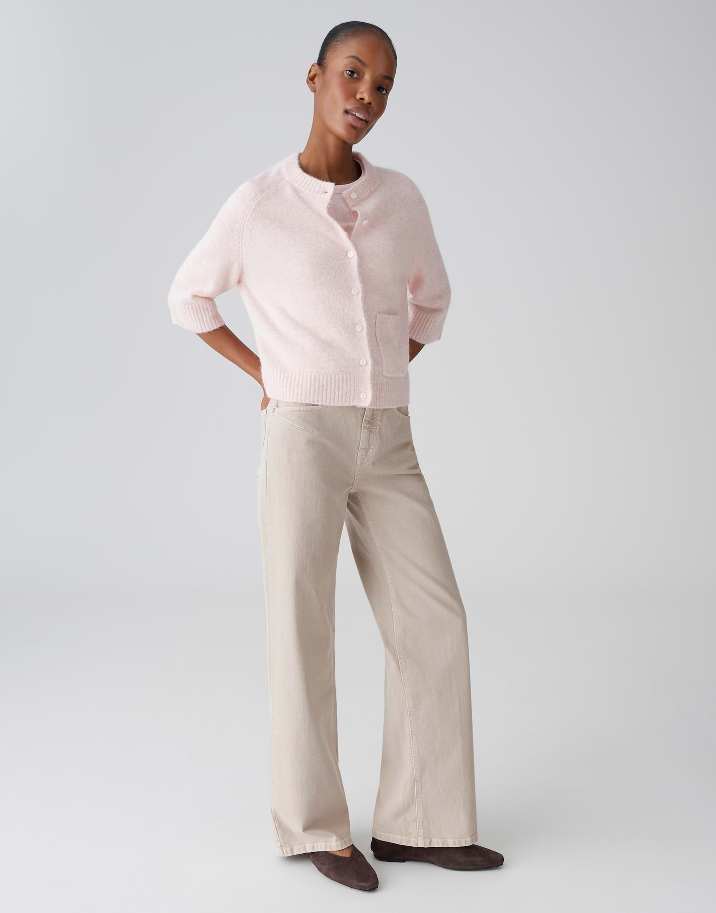 Halbarm Strickjacke von Opus