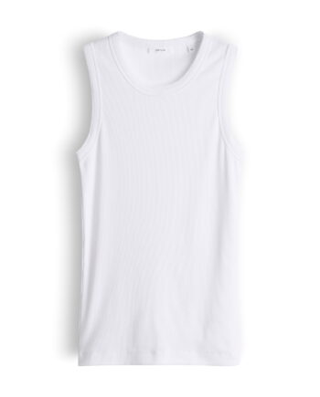Tanktop mit femininer Spitzenborte von Opus