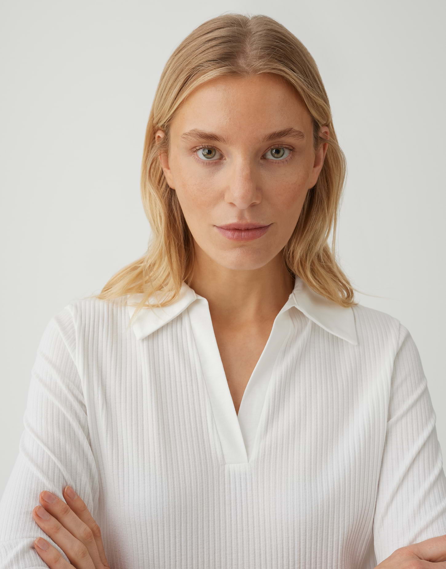 Poloshirt Viskose Mix von Opus