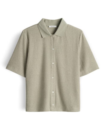 Poloshirt mit dezenter Rippstruktur von Opus