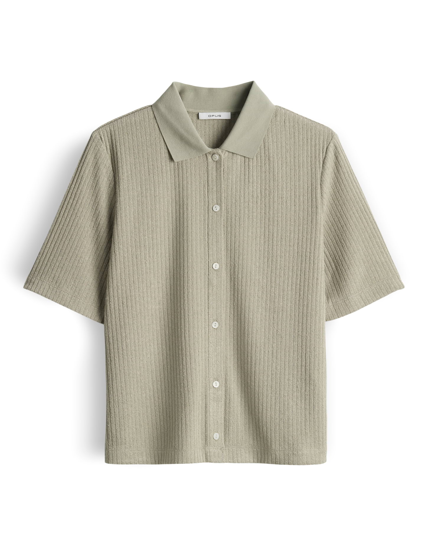 Poloshirt mit dezenter Rippstruktur von Opus