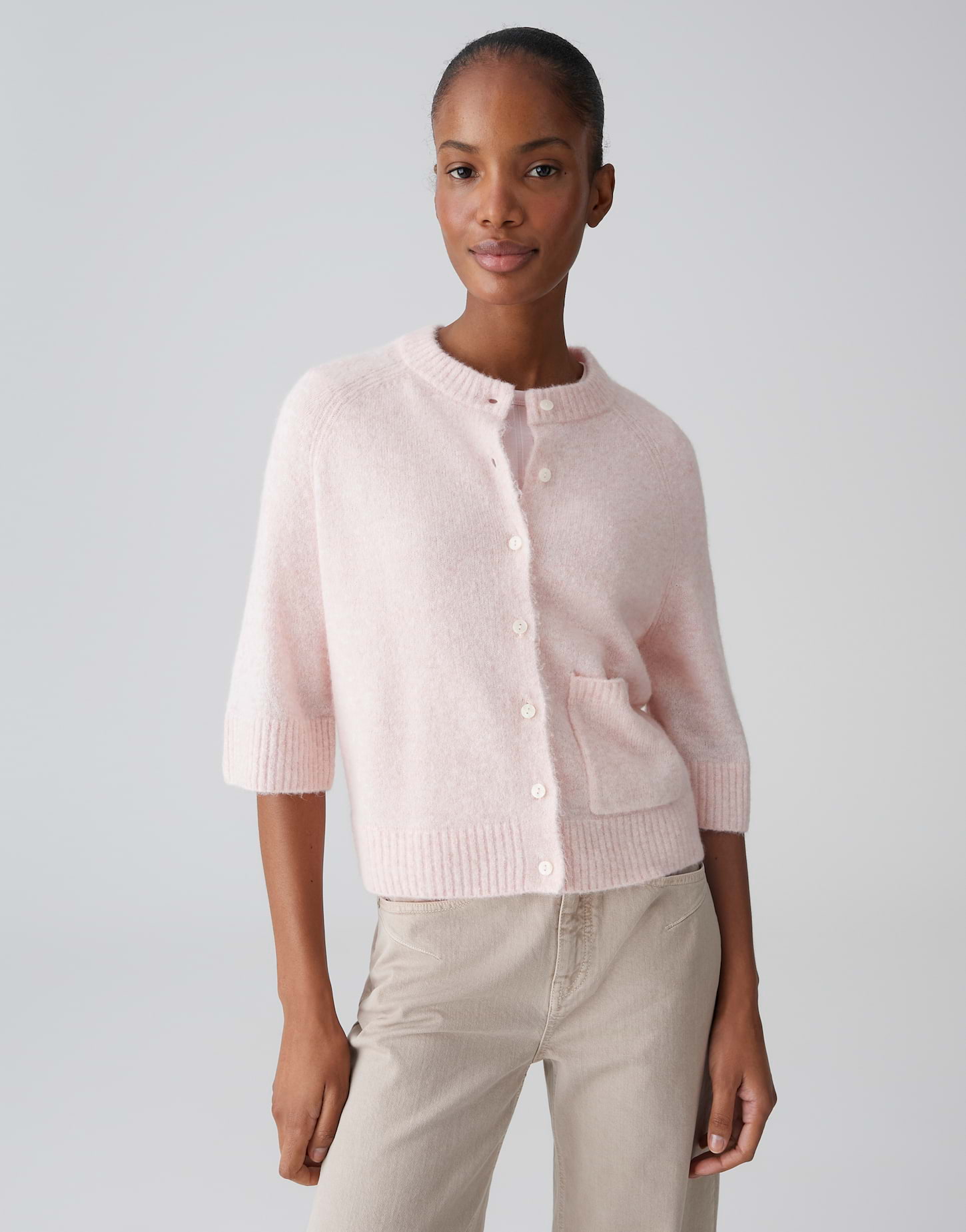 Halbarm Strickjacke von Opus