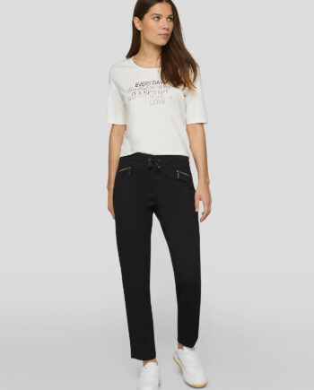 T-Shirt mit Brustprint von Rabe