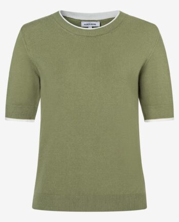 Kurzarm-Pullover von More & More