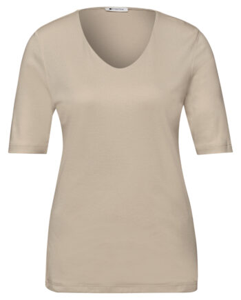 Basic Kurzarmshirt von Street One