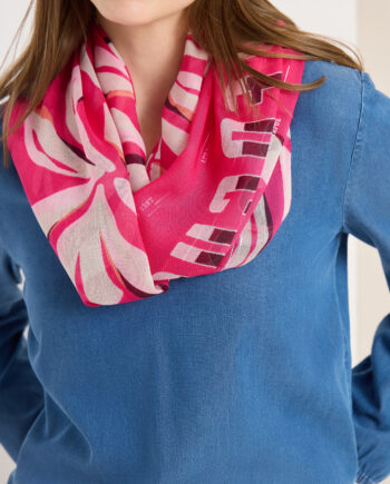 Loop Schal mit Folienprint von Cecil