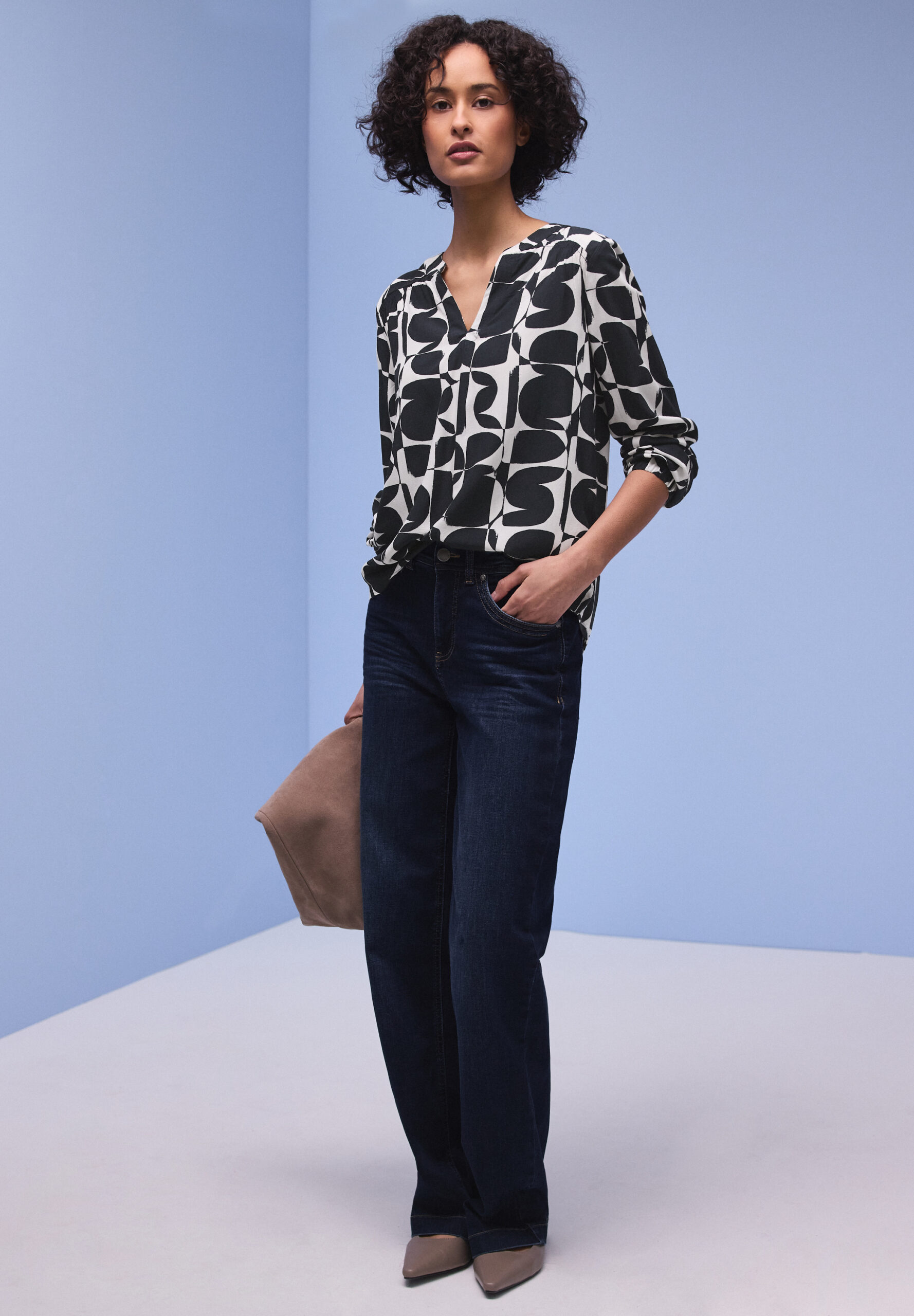 Gemustertes Shirt von Street One