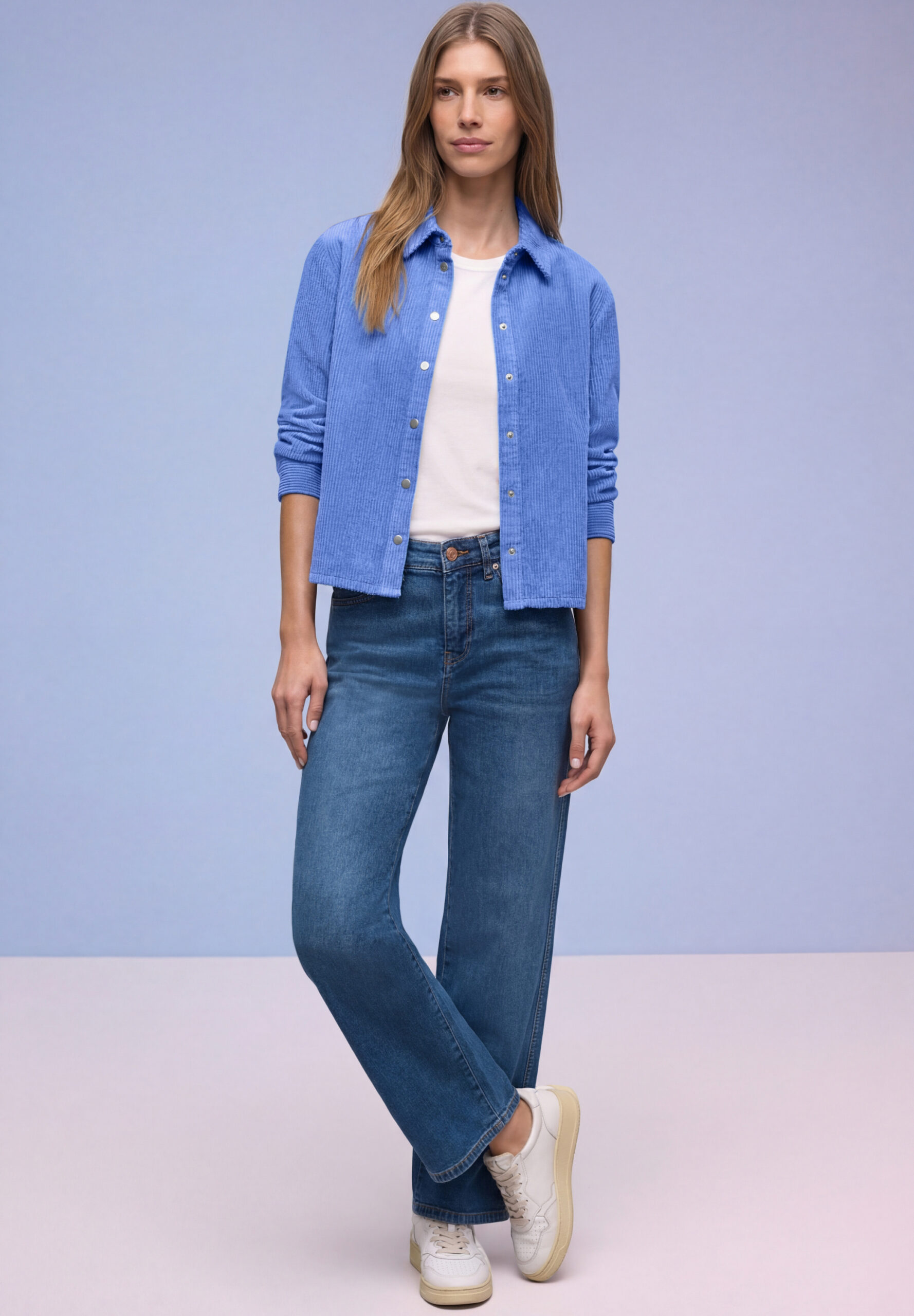 Cordhemdbluse von Street One