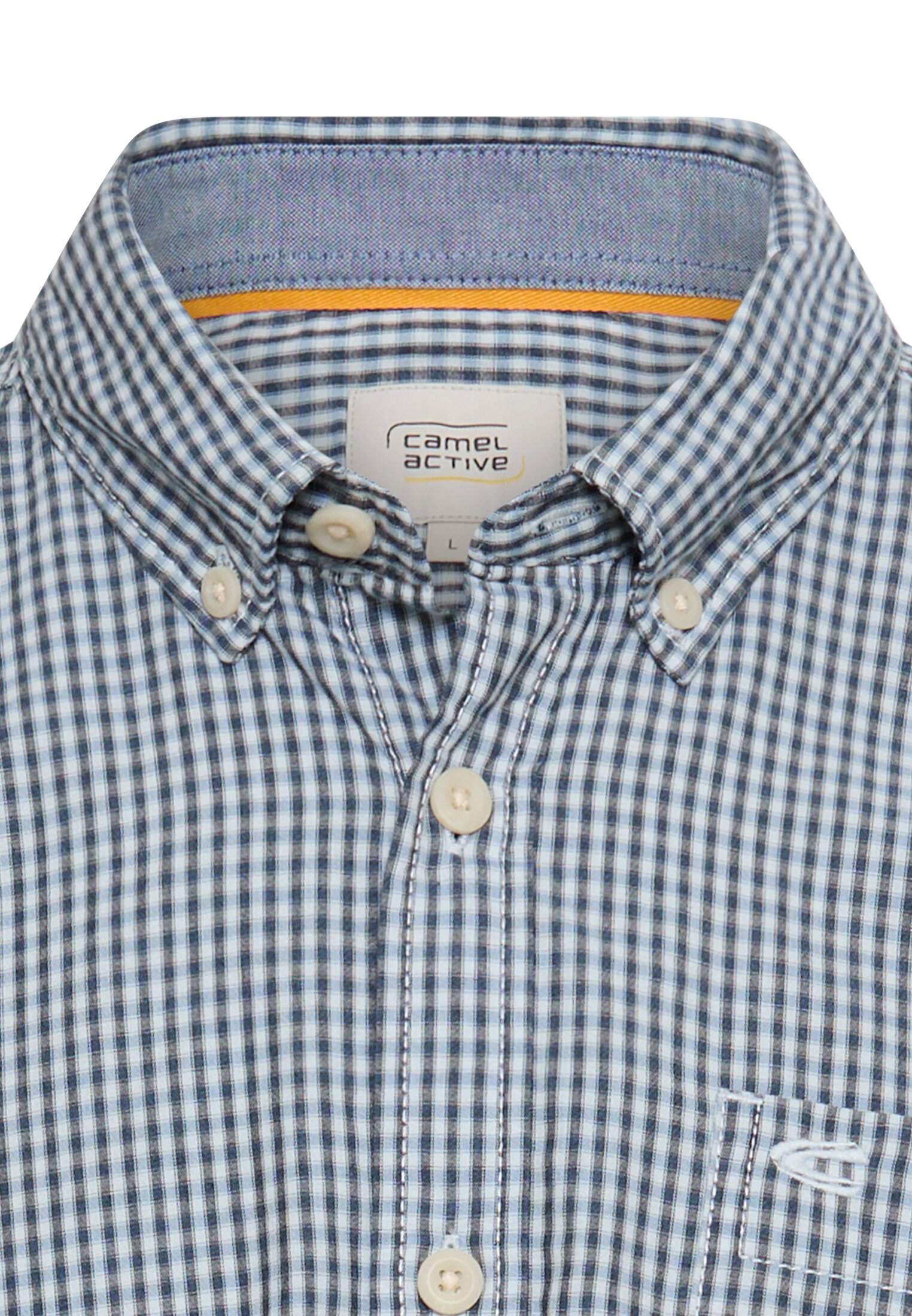 Langarmhemd mit Knopfleiste von Camel Active