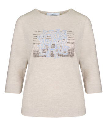 T-Shirt mit Print von Bianca