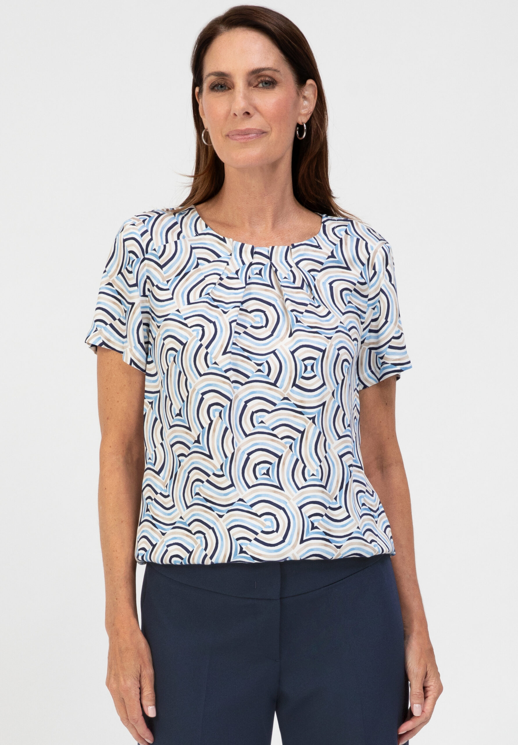 Druckbluse von Bianca