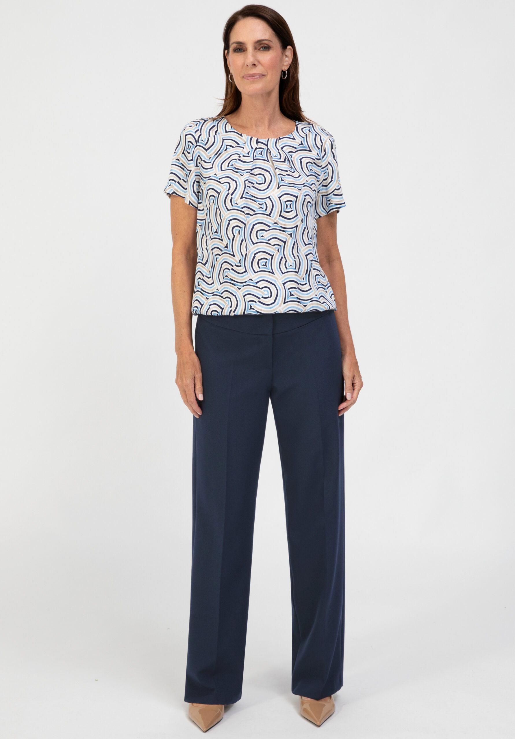 Druckbluse von Bianca