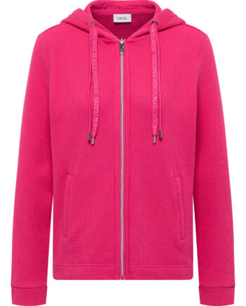 Langarm Jacke mit Kapuze und Taschen von Cecil
