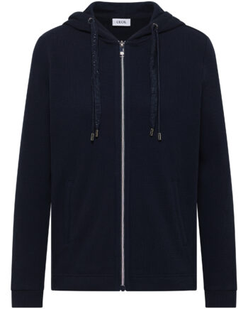 Langarm Jacke mit Kapuze und Taschen von Cecil