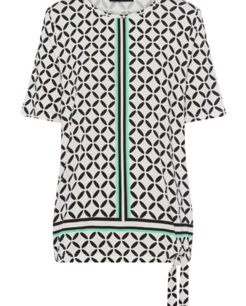 T-Shirt mit Bindebanddetail von Frank Walder