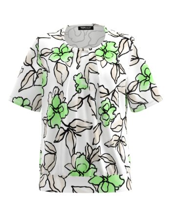 Blusenshirt mit zarter Falte von Frank Walder