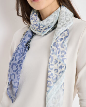 Tuch mit Ausbrenner-Muster von Cecil