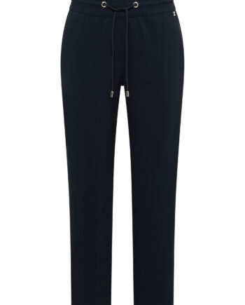 Mid Waist Slim Leg Hose im Casual Fit von Cecil