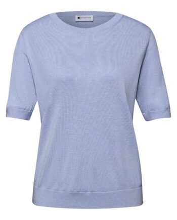 Kurzarm Pullover mit Rundhals von Street One