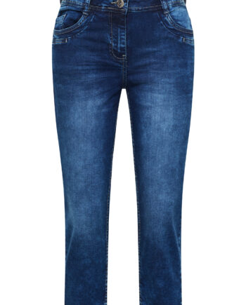 3/4 Slim Leg Jeans im Casual Fit von Cecil