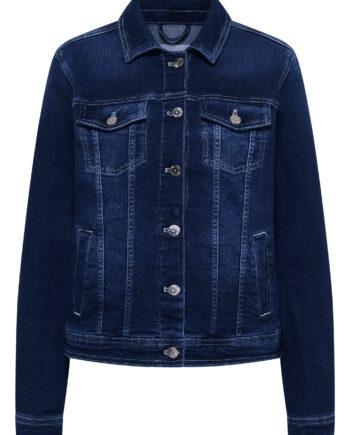 Jeansjacke mit Brusttaschen und Knöpfen von Cecil