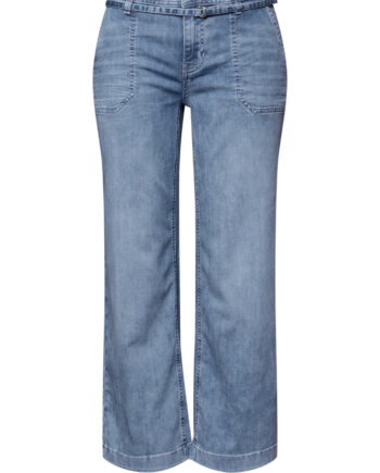 Mid Waist Wide Leg Jeans im Loose Fit von Street One