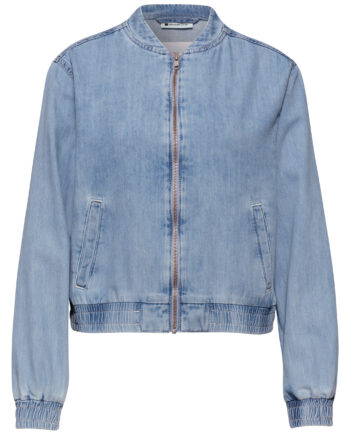 Blouson im Denim-Look mit Taschen von Street One