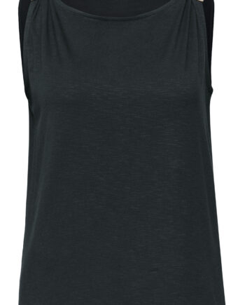 Top mit Rundhals und Schulterdetail von Street One