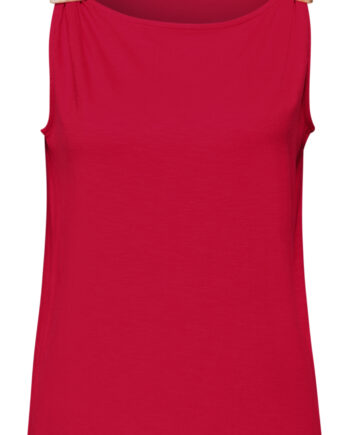 Top mit Rundhals und Schulterdetail von Street One