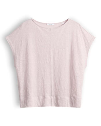 Sommerliches Jerseyshirt aus reinem Leinen von Opus