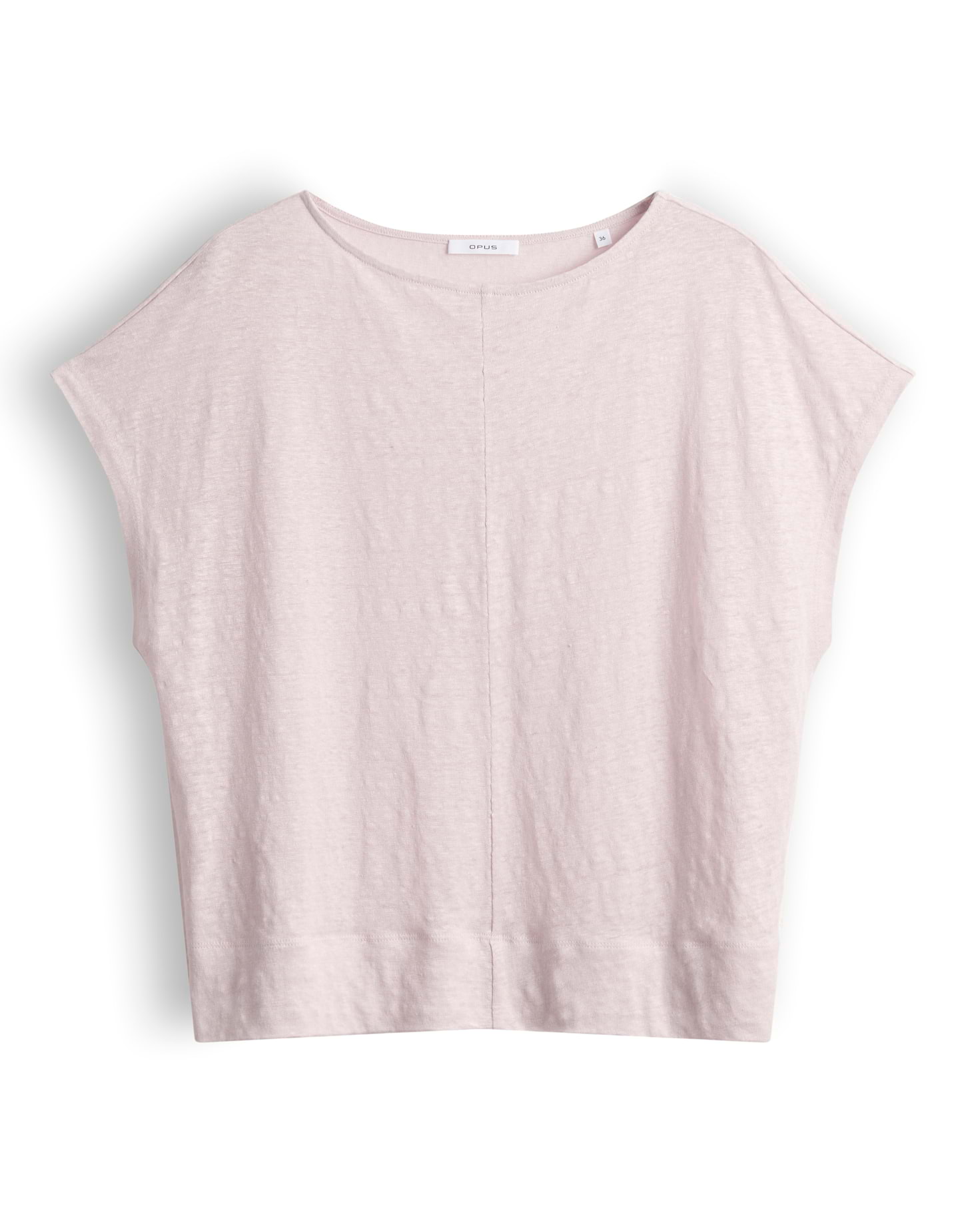 Sommerliches Jerseyshirt aus reinem Leinen von Opus