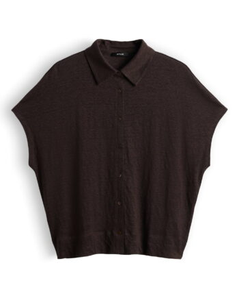 Leichtes Polo Shirt aus reinem Leinen von Opus
