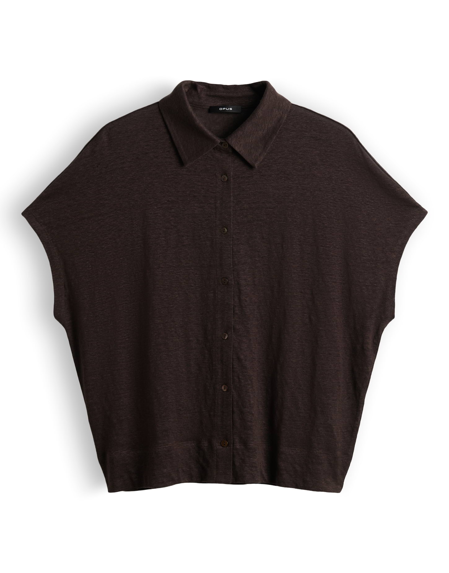 Leichtes Polo Shirt aus reinem Leinen von Opus