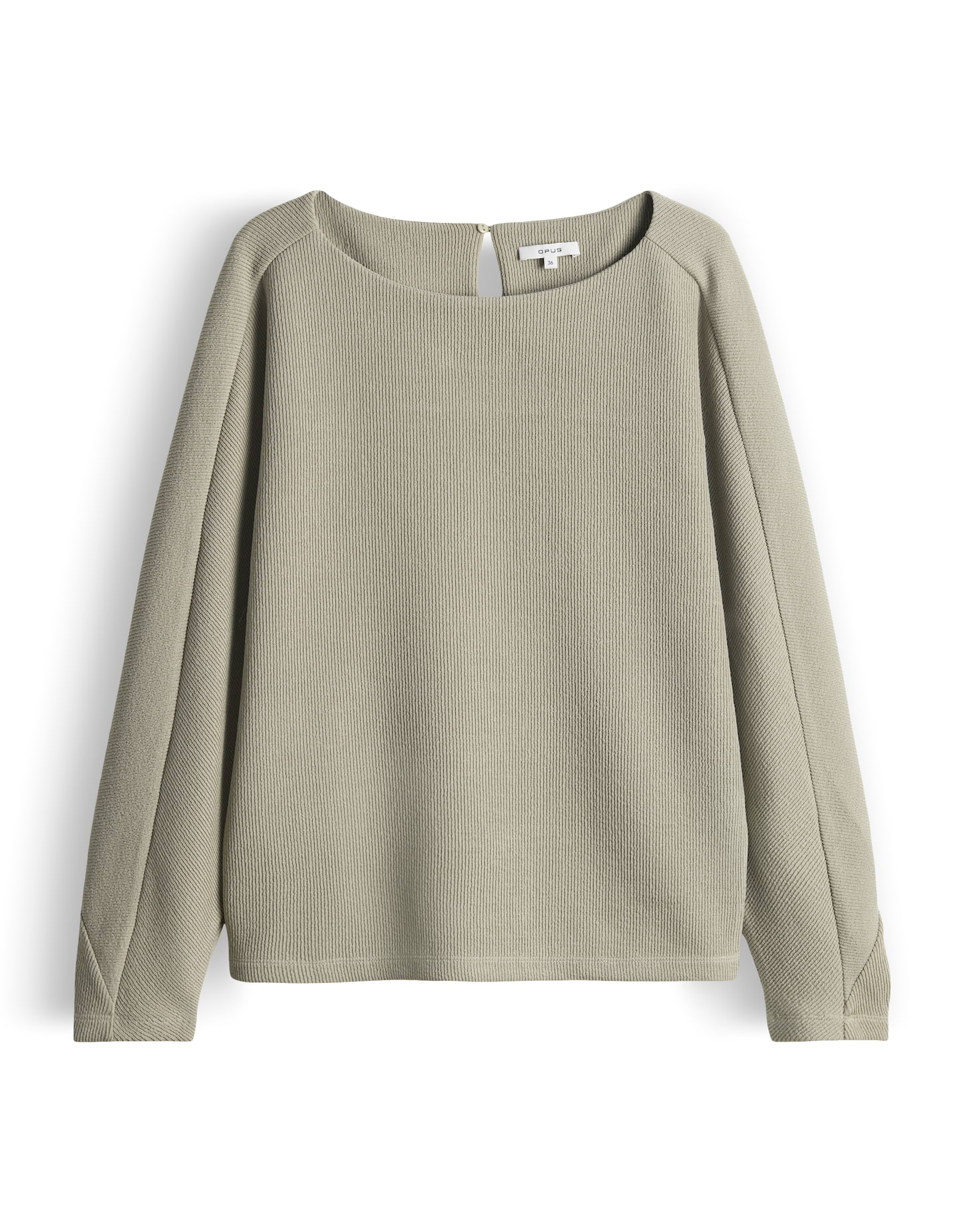 Sweatshirt in 3-D Streifen Optik von Opus