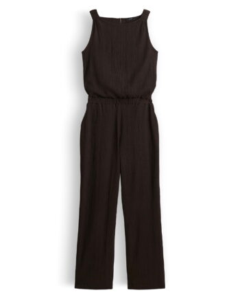 Jumpsuit mit feinem Crinkle Effekt von Opus