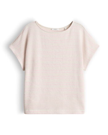 Gestreiftes Jerseyshirt in Strickoptik von Opus