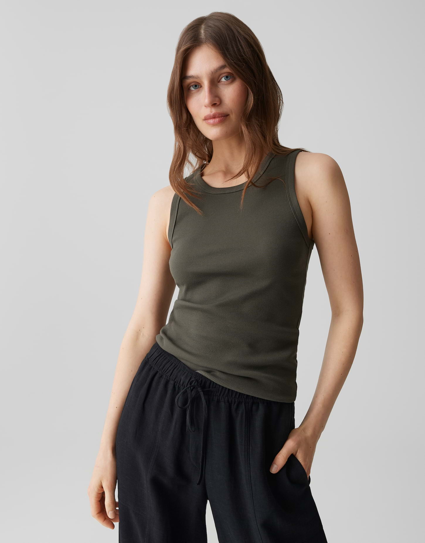 Geripptes Tanktop von Opus