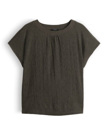 Jerseyshirt mit Crinkle Effekt von Opus