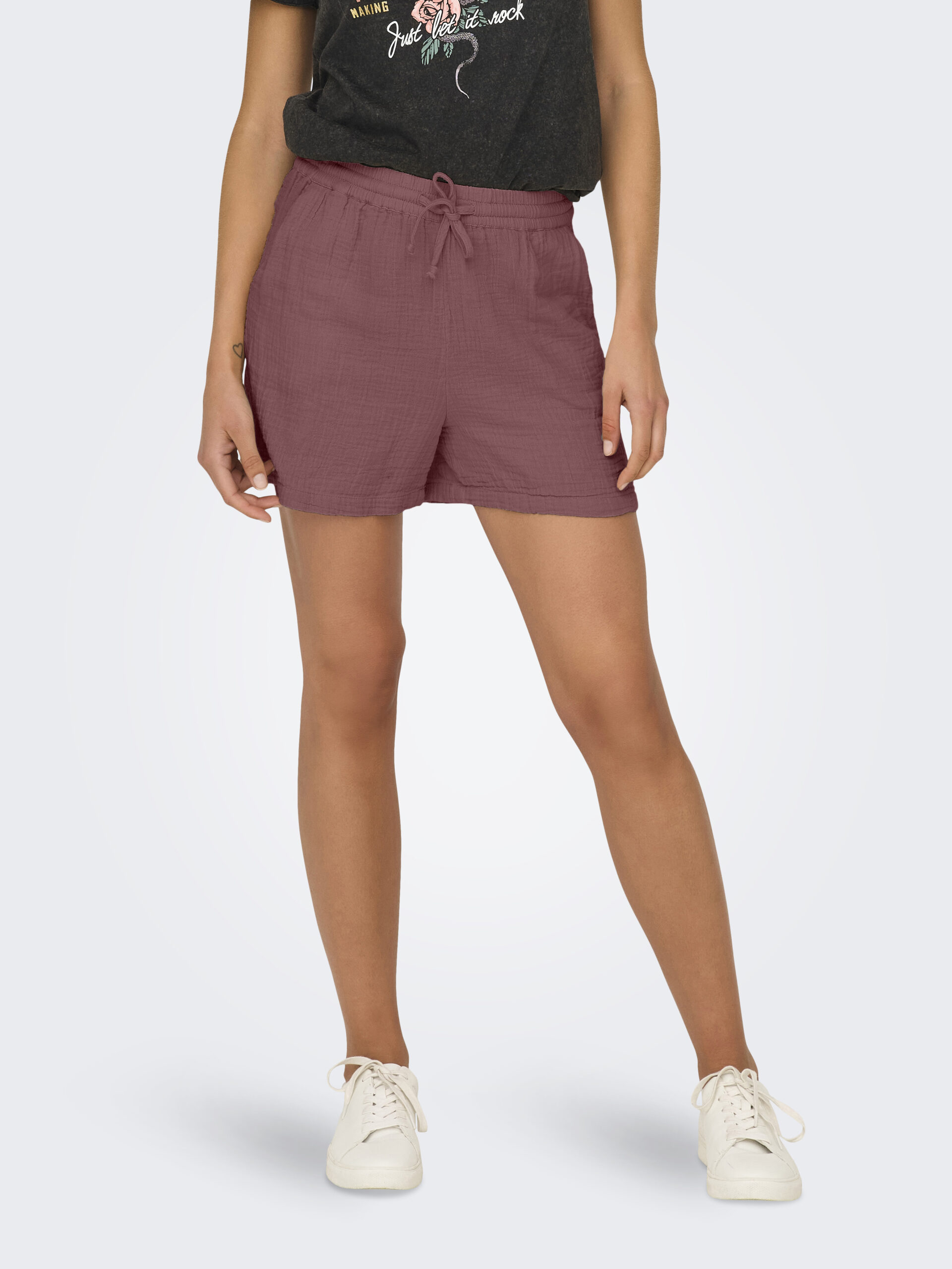 Baumwoll-Shorts von Only