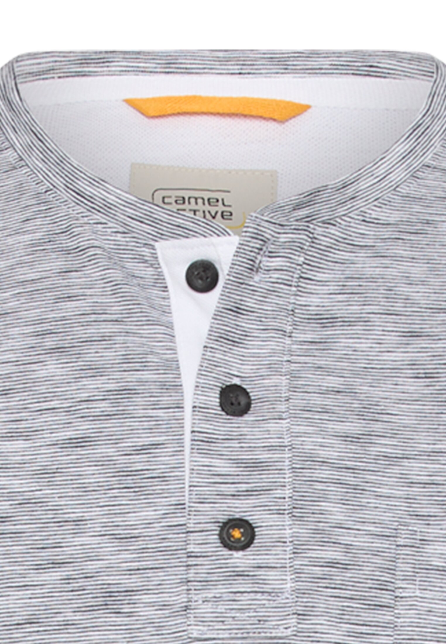 T-Shirt mit Knopfleiste von Camelactive