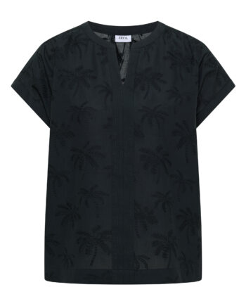 Dropped Shoulder Bluse mit Embroidery von Cecil