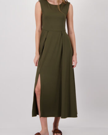 Maxikleid mit Schlitzen von Monari