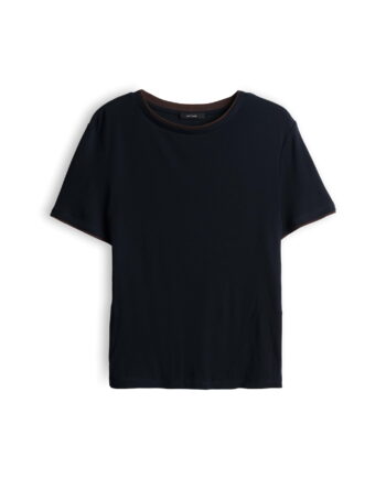Feines T-Shirt im Layering Look Regular Fit von Opus