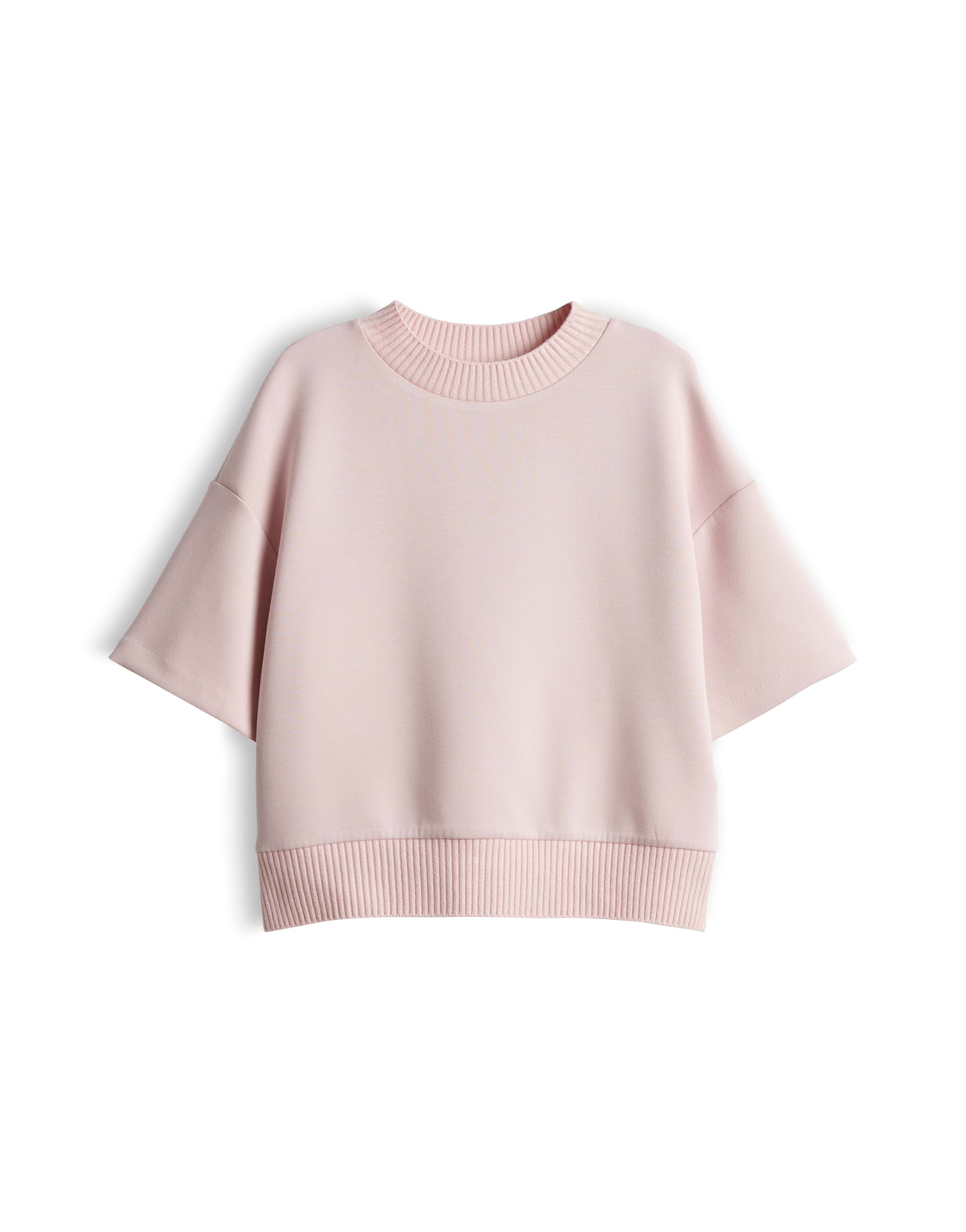 Weiches Sweatshirt mit Strickbündchen von Opus