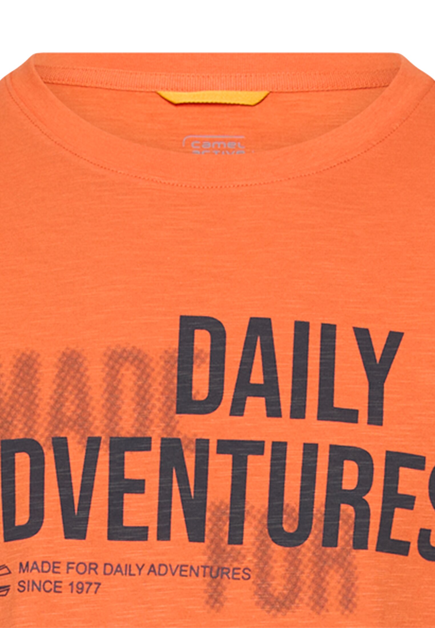 T-Shirt aus reiner Baumwolle von Camelactive