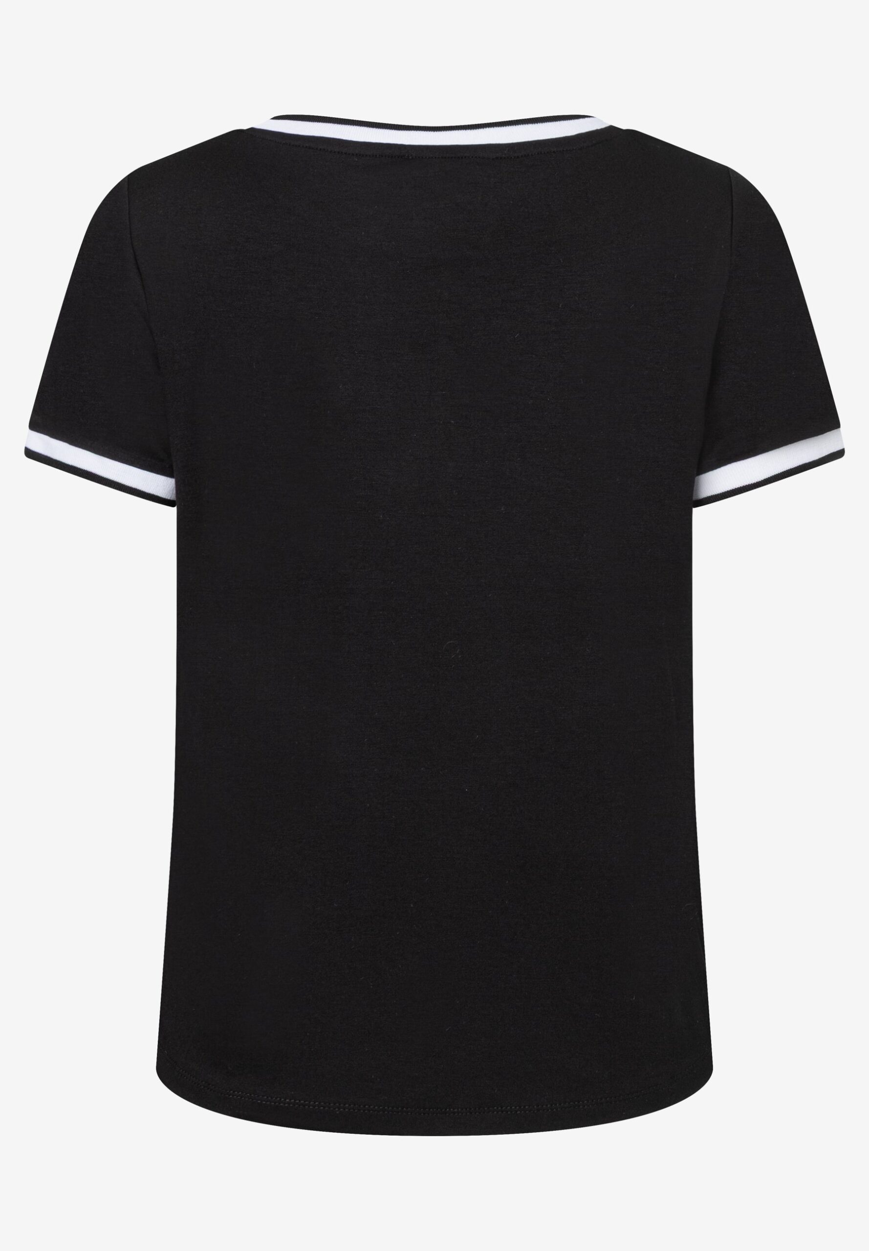 Blusenshirt mit Kontrastabschlüssen von More&More
